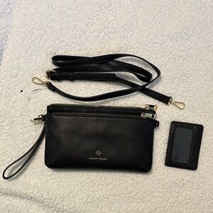 Nanette Lepore Black Crossbody Bag Set